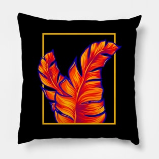 Tropical Leaves Pillow