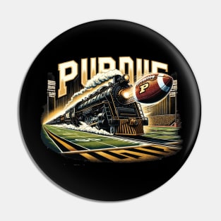 PURDUE Football Tribute - Football Purdure University Design Purdue Tribute - Football Player Pin