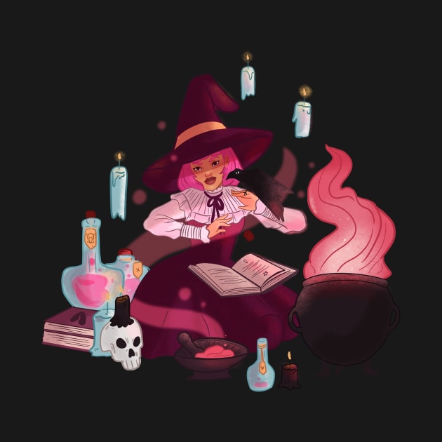 Witch Brewing by rebecaalvarezz