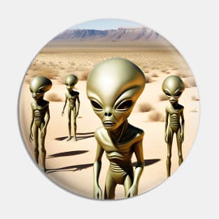 Alienz Desert Pin