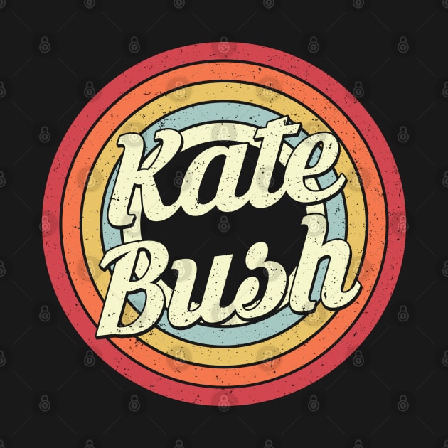 Kate Proud Name Retro Rainbow Tribute by Alien Landscape Store