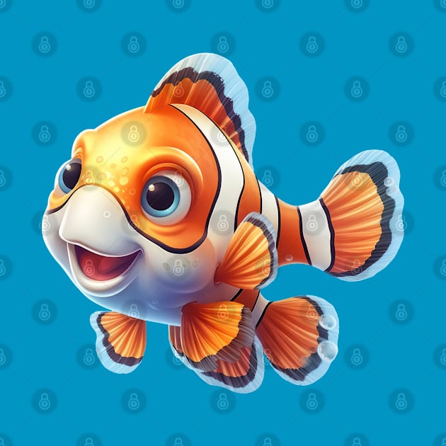 Baby Clownfish by Chromatic Fusion Studio