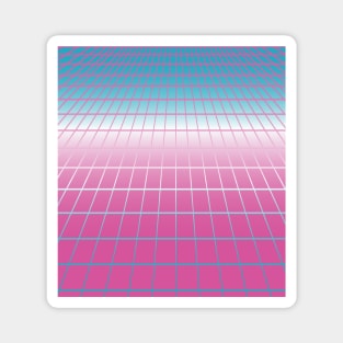 Sweet Dreams Vaporwave Minimalist Magnet