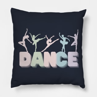 Dance postitions Pillow