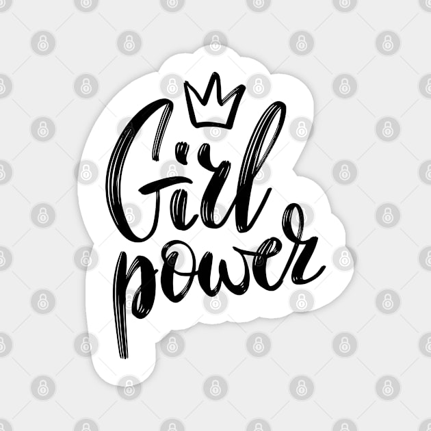 GIRLS POWER Magnet by ITCWALMART