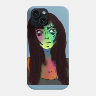 Rainbow Girl 1 Phone Case