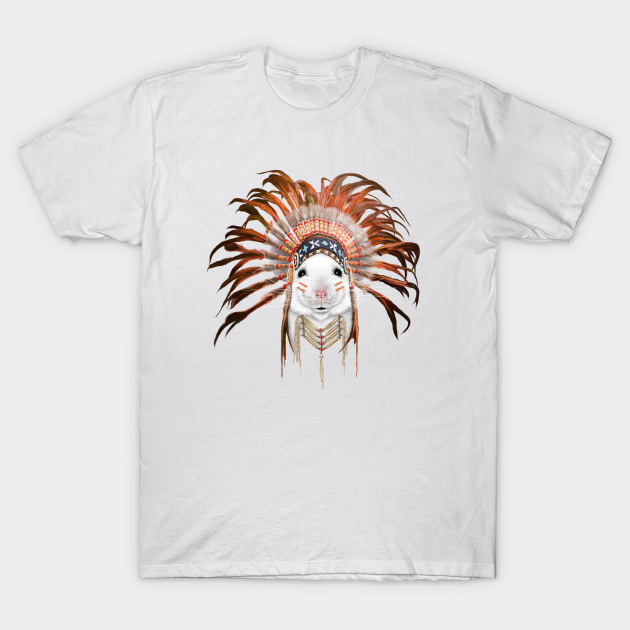 Discover Orange Feather Mouse - Mouse - T-Shirt