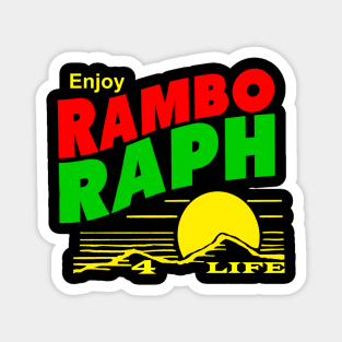 RamboRaph4Life Official Magnet