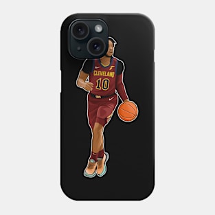 Darius Garland #10 With The Ball Phone Case