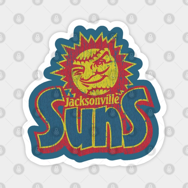Jacksonville Suns 1962 Magnet by JCD666