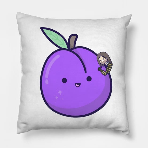 Bucky & the Giant Plum Pillow by AKawaiiAlien