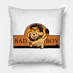 BAD BOY. The puppy lion Pillow