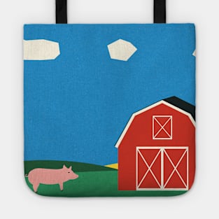 Pig And Barn Tote