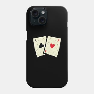 A Pair of Aces Phone Case