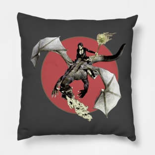 Dragon Rider Pillow