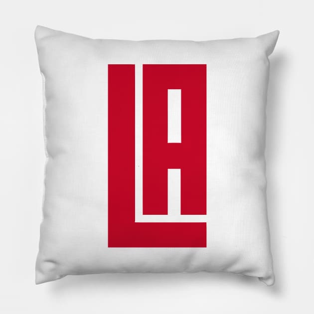 Kawhi Leonard Clippers Pillow by telutiga