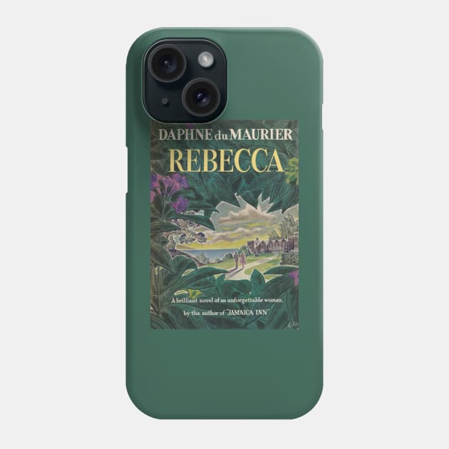 Rebecca by Daphne du Maurier Phone Case by booksnbobs