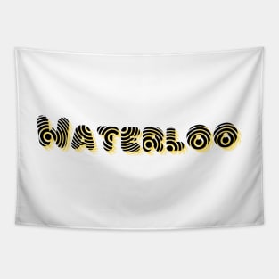 Waterloo - Funky Font Tapestry