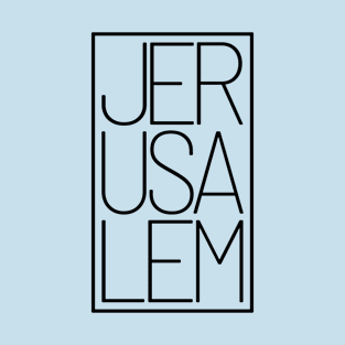 Jerusalem Israel Holy City Religion Traveler Expat Gift T-Shirt