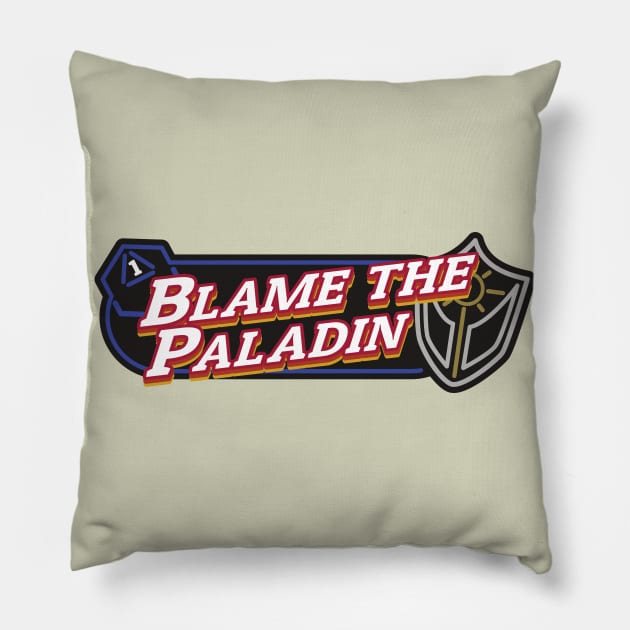 Blame the Paladin Pillow by PaperStingRay