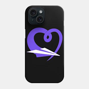 Spreading Love Purple Phone Case