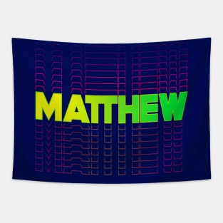 Matthew gift idea for boys men first given name Matthew Tapestry