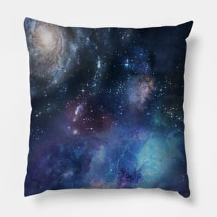 Aurora Galaxy Pillow