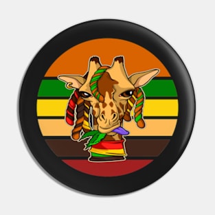 rastafarian-giraffe-chews-cannabist-Gifts Pin