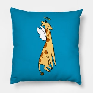 Angel Giraffe Pillow