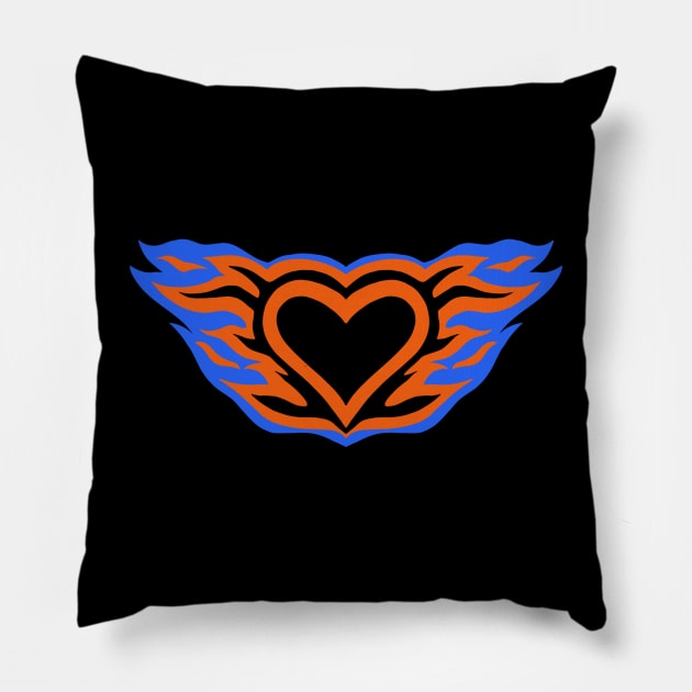 attitude hart Pillow by jasonwulf