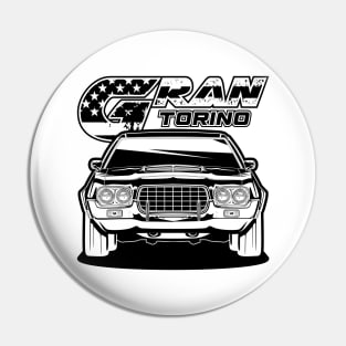 Gran Torino (Black Print) Pin