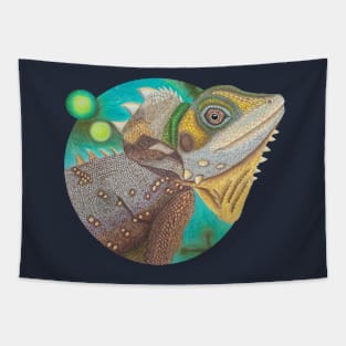 Dragon Lizard :: Reptiles and Amphibians Tapestry