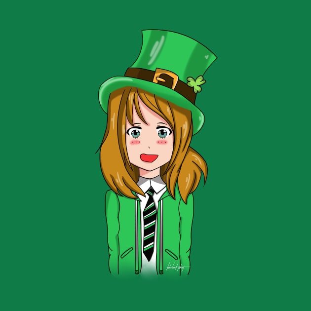 St. Patrick's anime by KDaisy.design