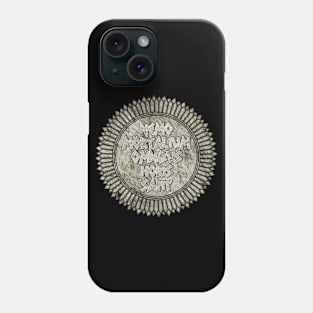 Nemo Mortalium Omnibus Horis Sapit (Of Mortal Men, None Is Wise At All Times) Phone Case