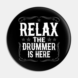 Relax the Drummer is here Pin