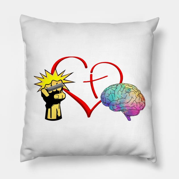 PLSM.Graphic 551.7 Pillow by fiftyfive17