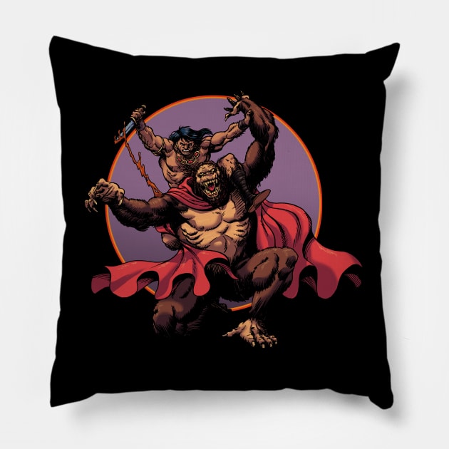 Warrior Pillow by Tomas Aranda T-Shirts