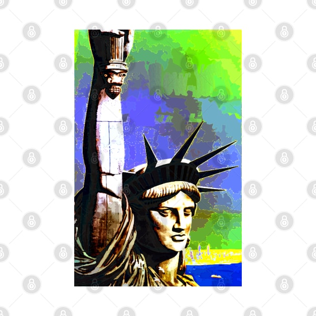 Lady Liberty - Retro Colors by CANJ72