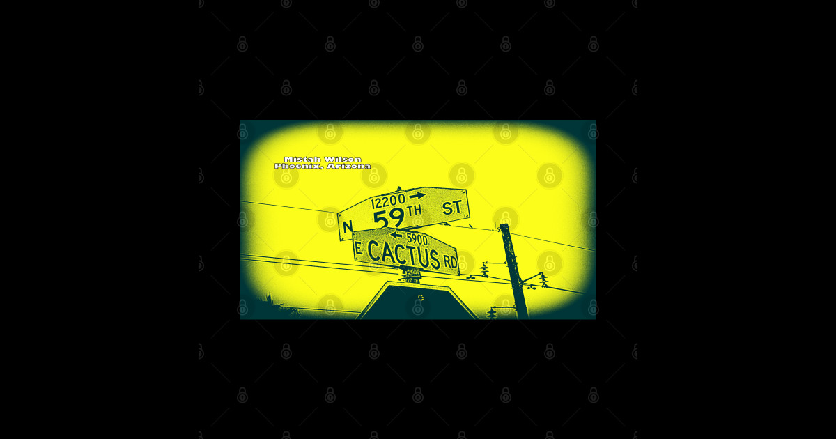 59th Street & Cactus Road, Phoenix, Arizona by Mistah Wilson 59th