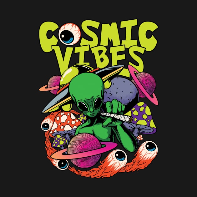 Alien Cosmic Vibes by AviFlava