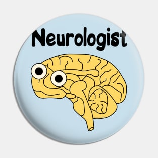 Neurologist Brain Pin