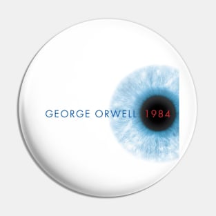 1984 Eye - George Orwell Pin