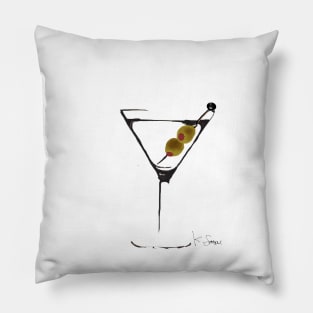 Martini Time Pillow