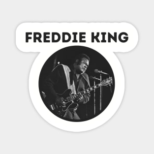 freddie king || light grey Magnet