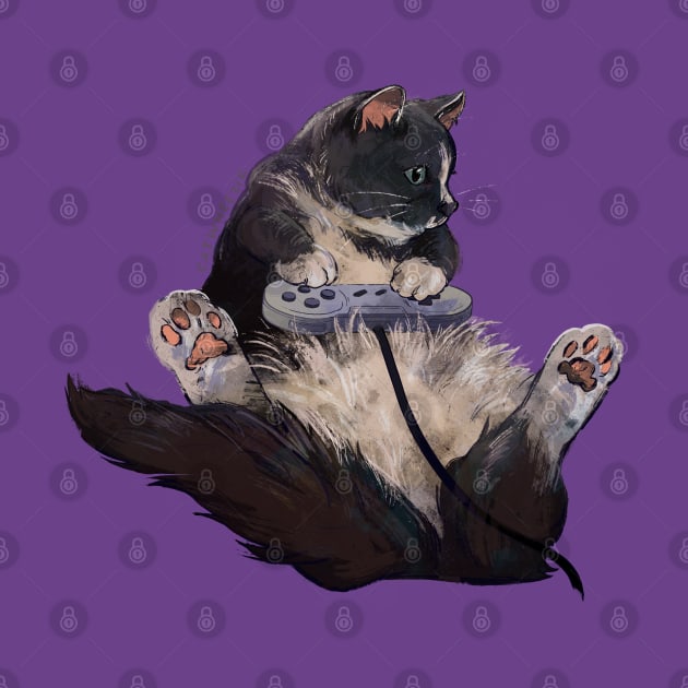 Epic Gamer Cat by Catwheezie