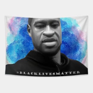 Justice for George Floyd Black Lives Matter Tapestry