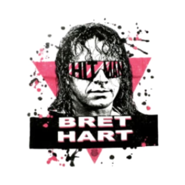 Bret Hitman Hart by Starcade Tees