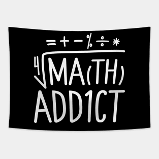 Math Addict Tapestry