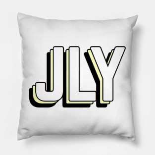 jesus loves you (yellow) Pillow