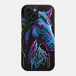 Neon Horse Phone Case